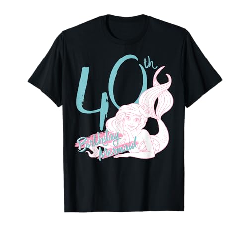 T-shirt Ariel La Petite Sirène Disney pour femme avec imprimé croquis