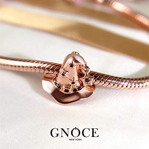 Image of GNOCE Witch Cauldron Pendant Charm,S925 Sterling Silver with Ruby Gemstones Dangle Charms Bead For Bracelets /Necklace Jewelry Gift For Women Girls Wife Daughter