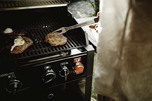 Enders PREMIUM GRILLGABEL EDELSTAHL 8789 Griff mit Soft-Touch-Beschichtung, Grill-Zubehör, Gasgrill BBQ, schwarz