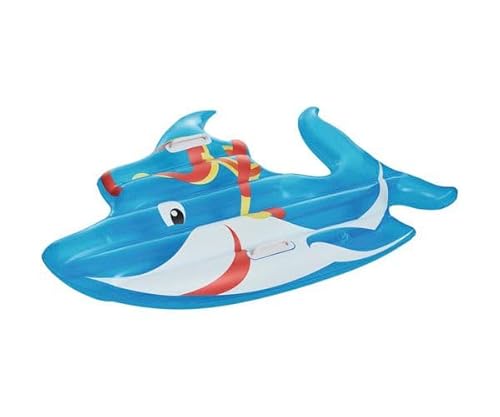 HAPPY PEOPLE Inflatable Floating Shark (77589)