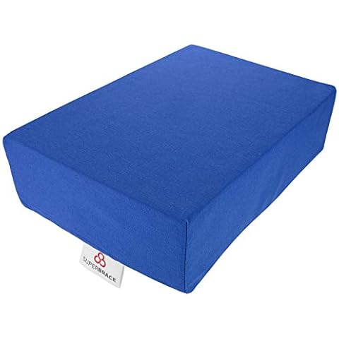 SuperBrace Pilates Yoga Head Pad 3 Inch 8cm Thick Cushion Perfect for Fitness Exercise Gym Workout Cover