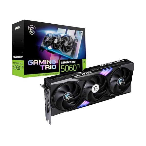 MSI GeForce RTX 5060 Ti Gaming Trio OC 16GB GDDR7