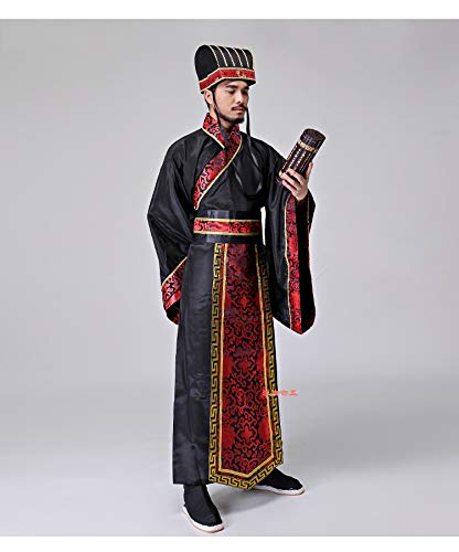 Amazon | 【漢唐古風】男性 漢服 中国古代 諸葛孔明[ショカツコウメイ