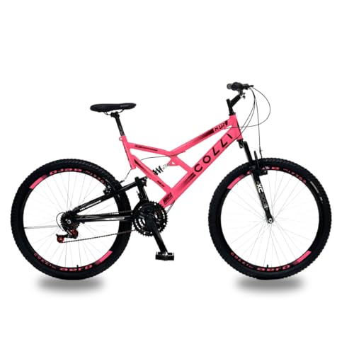 BICICLETA COLLI GPS ARO 26 COM DUPLA SUSPENSÃO