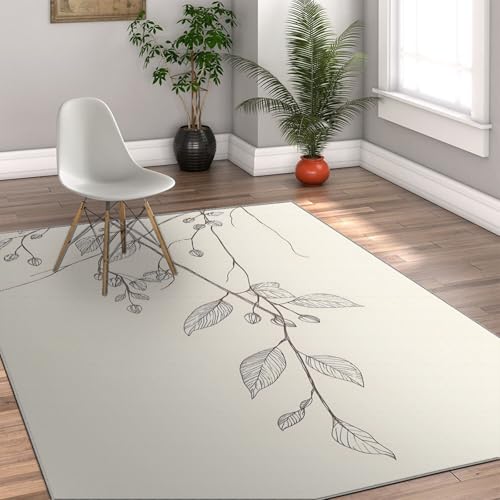 Tapis mince antidérapant pour chaises de bureau à roulettes - 4