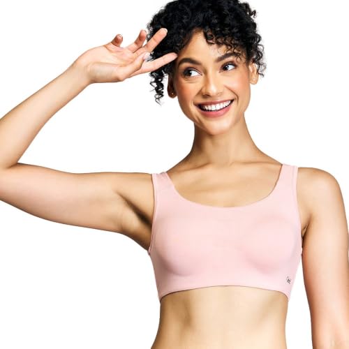 Image of Nykd (NYB113) Non Padded & Non Wired Full Coverage Slip On Everyday Bra in Breathable Cotton for Women & Girls | Wide Shoulder Straps for Support | Hidden Shaping Panel for Gentle Lift & Support