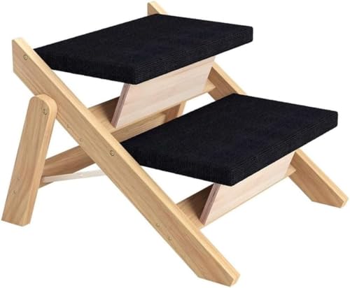 IWEJ �h�b�O�X�e�b�v 3 �i �܂肽���ݎ� �� �V�R�؍� �y�b�g�p�K�i ����~�߃J�[�y�b�g �ő�ω׏d 100 �|���h ���E�L�p �����^�ъȒP ���[�^ (�O�K,�K)