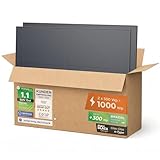 Solarway 500W Solarpanel Full Black Bifazial Glas/Glas PV Panel mit positiver Leistungstoleranz von 0-5 Watt, n-type, geeignet für Balkonkraftwerk