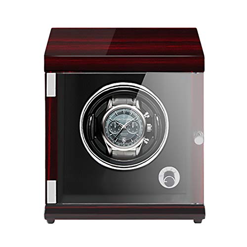 Boîte d'enroulement montre de luxe verticale au moteur silencieux et LED
