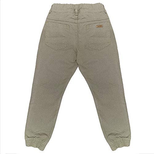 Calça Look Jeans Jogger Collor - CAQUI - 16