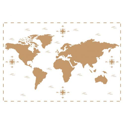 TODO-STENCIL Deco Vintage Composizione 190 Mappa