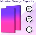 1TB Portable External Hard Drive, USB 3.0 Ultra Slim 2.5-Inch HDD | Plug & Play Storage, PC, Laptop, Desktop, Compatible Gaming Console, Windows, IOS, Linux