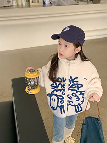 Children 2-7 years old girls wool coat winter sweater casual coat3