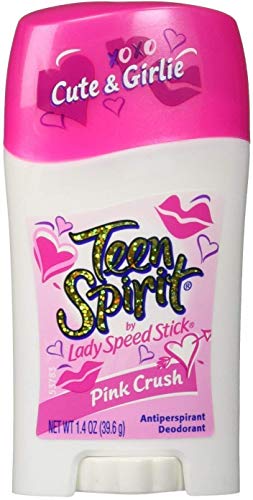 Teen Spirit Antiperspirant Deodorant, Pink Crush - 1.4 oz, (Pack of 3)