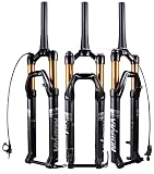 VIARON MTB Bike Suspension Fork, Taper Tube 29 Inohes Thru axle: 100 * 15mm Air Spring System Tapere