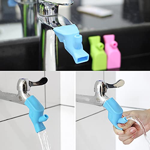 3 Pezzi Estensione del Rubinetto Silicone