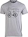 My Retirement Plan (Bicycle) - Funny Bike Riding Rider Retired Cyclist Man T-Shirt-(Adult,M) Heather Grey
