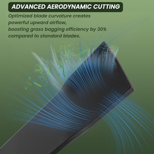 Prosentuo AC04020 Mower Blade Compatible with Ryobi RY40180 RY40108 RY40190 RY40109 RY401110 RY401011 RY401120 RY401012 20 Inch 40V Brushless Lawn Mowers 2 Packs by Prosentuo - Used condition - Image 6
