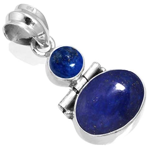 Jeweloporium Real Blue Lapis Lazuli Pendant Cover