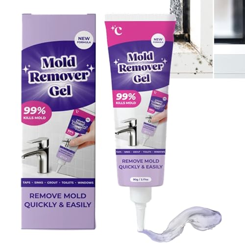 Gel removedor de moho 2025, potente gel de limpieza, penetra todas las superficies y elimina todo el moho en la fuente, lavadora de gel removedor de moho, limpia rápidamente, restaura, revive para