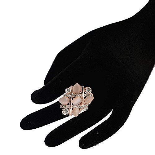 Adjustable Rings Set of 3 Silver Gold Rose Gold