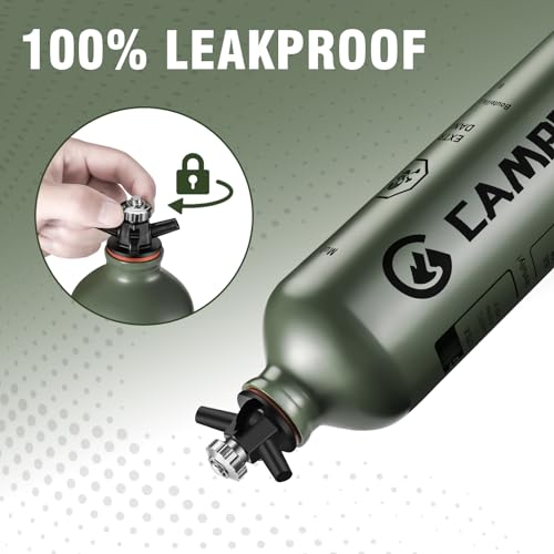 Fuel Bottle 1L for Camping Outdoor with Safety Valve - Image 6