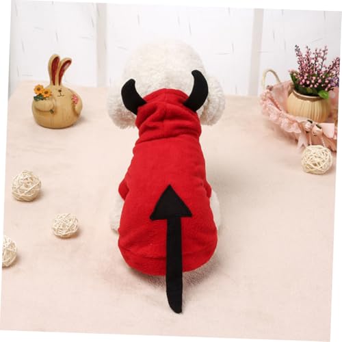 Disfraz Demonio para Perro XL Ropa de Invierno miniatura 3