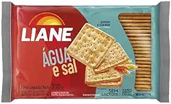 Biscoito Água E Sal Sem Lactose Liane 330g