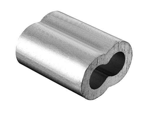 Aluminum Cable Crimps Sleeves for 3/8