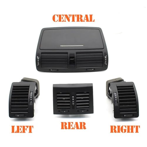Grille de sortie d'aération arrière pour Skoda Octavia 2004-2014 1ZD819702 - 4