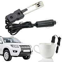 Auto Warmwasserbereiter 12V,Auto-Heizung Wasser,Auto-Tauchsieder,Auto-Heizung Wasser,Elektrische Warmwasserbereiter Wasserkocher Camping KFZ