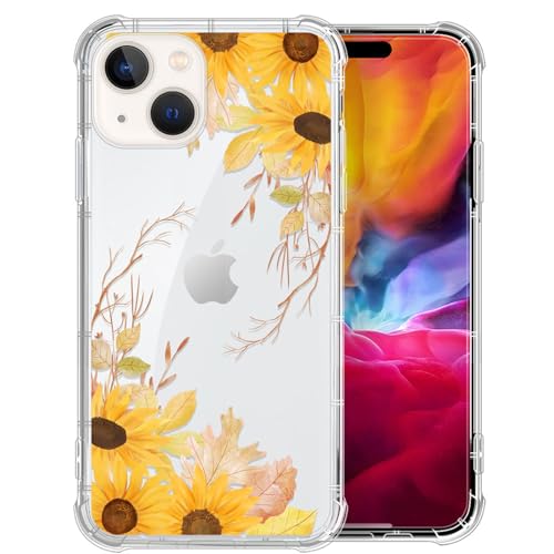 Coque de protection antichoc iPhone 14 silicone silicone souple transparent