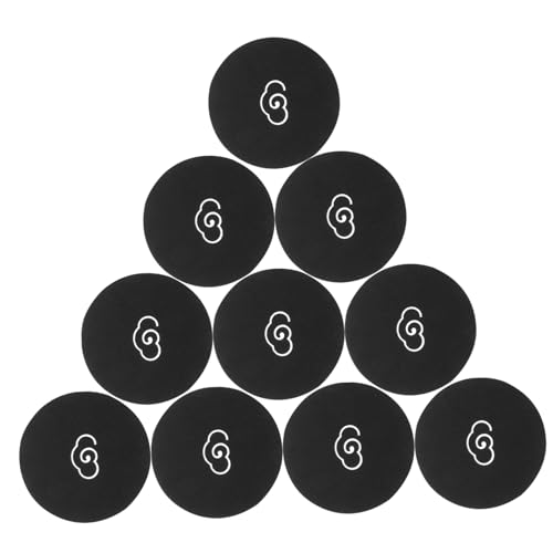 Vaguelly 50pièces Dessous De Feutre pour Boissons Set De Dessous De Réutilisables Coussins De Tasse pour Tasse Thé