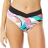 BEACH HOUSE Letty Crossover Bikini Bottom — Swim Bottom, Saltwater Swirl 8