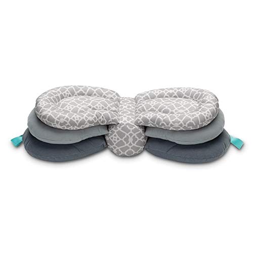 Coussin d'allaitement multifonctionnel avec couches ajustables pour bébé