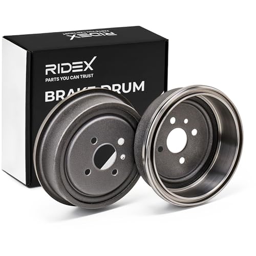 RIDEX 123B0054 2x Bremstrommel Hinten ohne Radnabe ohne Radlager ohne ABS-Sensorring für OPEL MANTA B (58, 59)