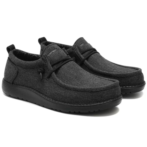 Image of 1TAZERO Men Slip On Shoes Loafer with Arch Support Insoles,Men Casual Shoes for Plantar Fasciitis