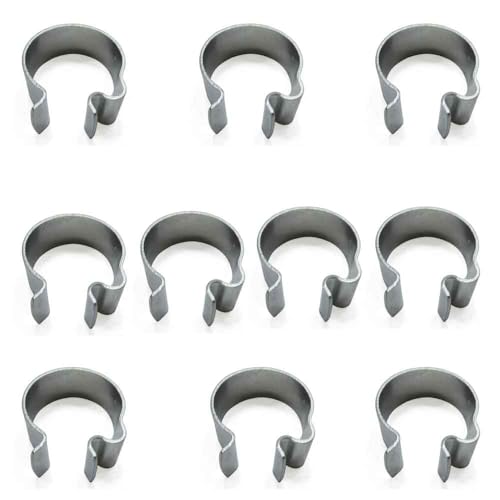 (10) 1" Throttle & Brake Cable Clamps - Vintage Mini