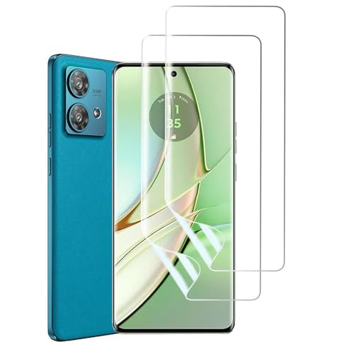 Piniwwe for Motorola Edge 50 Fusion Hydrogel Screen Protector Set, 2 Pack Transparent TPU Screen Protector Flim, HD Clear (Not Glass)