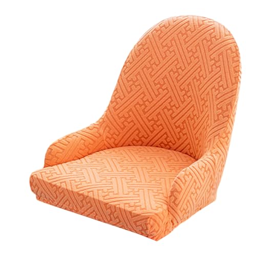 Snorvixre Funda elástica para sillón orejero para decoración del hogar, uso universal, tejido de poliéster, diseño resistente a la suciedad, fácil instalación, funda protectora para silla