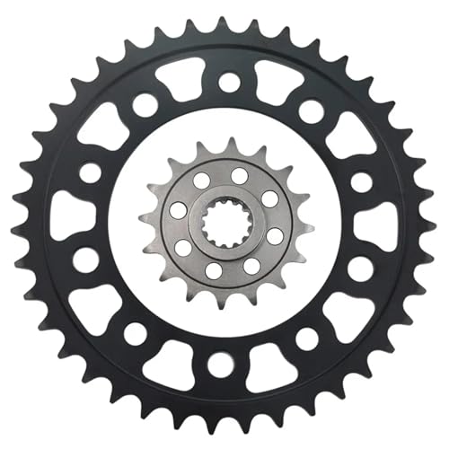 Pignon moto 16T 43T anti-vibration pour CT700 et NC700 usés