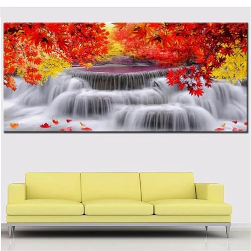 Diamond Painting Hiver 30x60cm - Le Cadeau Idéal de Loisirs Créatifs Adultes