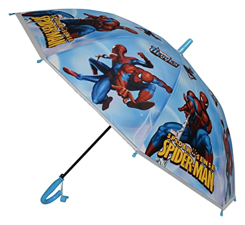 CHAATEWALA Superhero Spiderman Print Umbrella for Boys, Spiderman ...