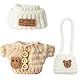 Plüschtier Kleidung, Mini Kleidung für Puppen , Kleidungs für Puppen Geeignet für 15-17CM Puppen Outdooraktivitäten Festtagskleidung Rollenspiele Accessoire