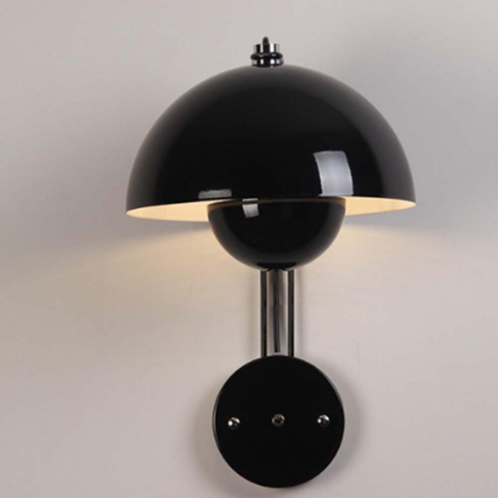 Kinkiet E27 w stylu vintage z przełącznikiem, czarny, retro, do wnętrz, kreatywny, klasyczny design, lampka nocna, dekoracja ścienna do sypialni, salonu, korytarza, restauracji, baru (bez źródła świa
