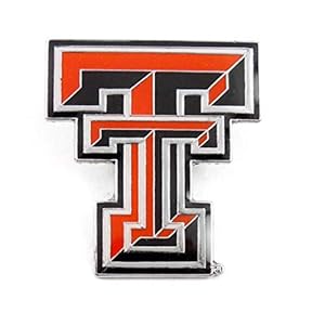 Aminco NCAA Texas Tech Raiders Logo Pin