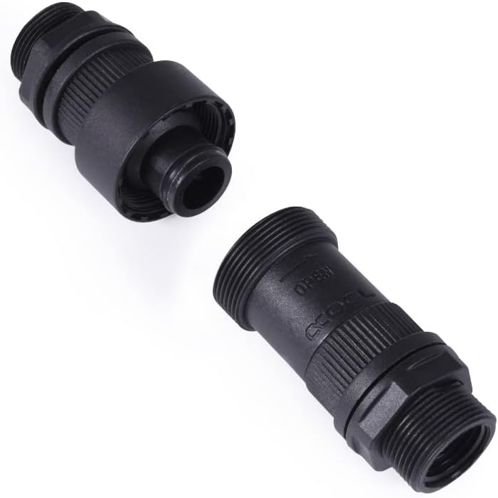 Alphacool HF Quick Release Coupling Set IT/IT - Bulkhead Fitting