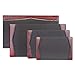 Dacasso Classic Leather Side Rail Desk pad, 34 x 20, Burgundy
