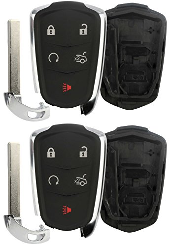 Coque de clé HYQ2AB HYQ2EB usée ? Remplacez votre boîtier KeylessOption en lot de 2