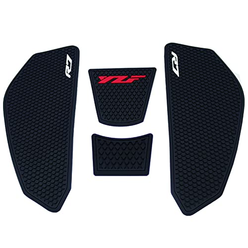 Image of for YZF R7 YZF r7 2025 2024 2023 2022 2021 Accessories Fuel Tank Pads Protect Motorcycle Fuel Tank Stickers Fuel Tank Protection Pads Knee Anti-Slip Pads Fuel Tank Grips Tank Pads(red)